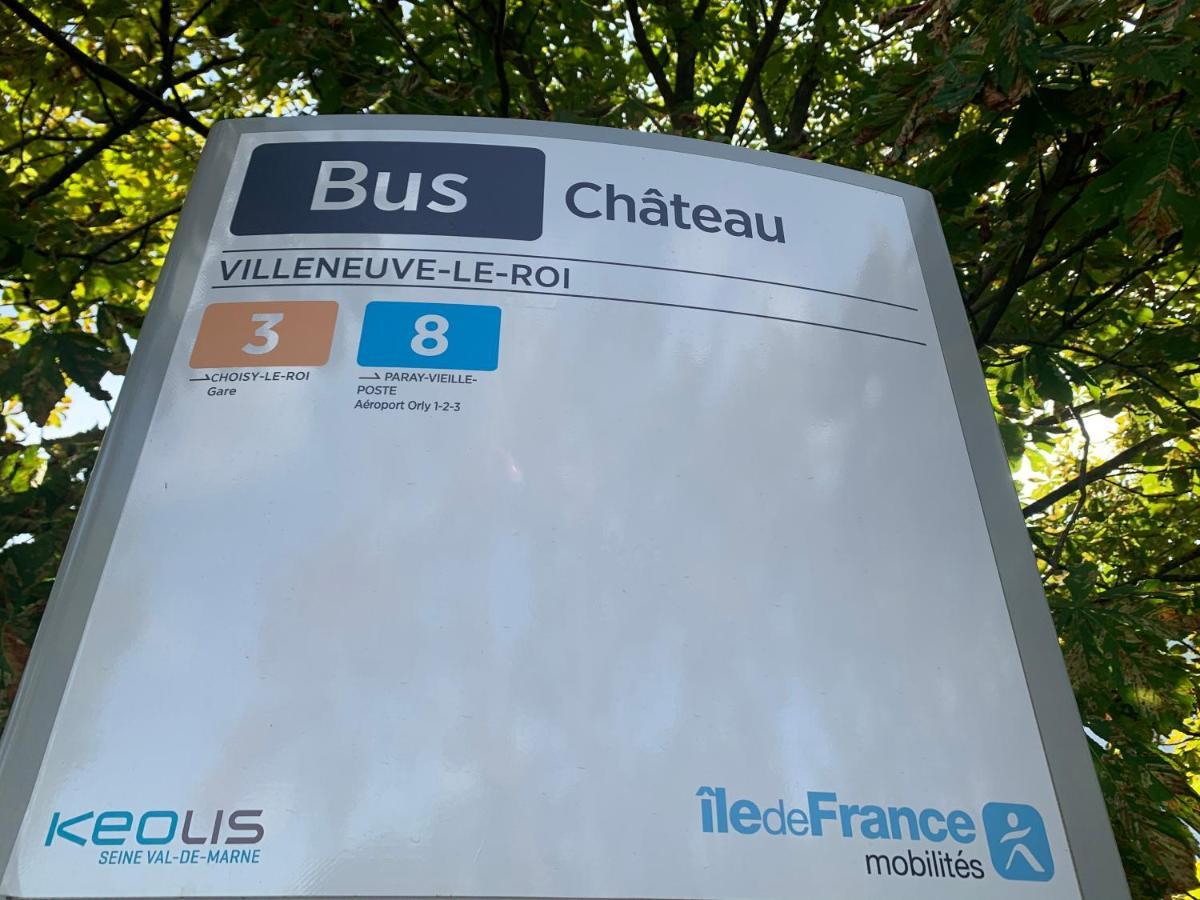 Charmant Room Chez Nous Bus Direct Orly Ablon-sur-Seine Luaran gambar